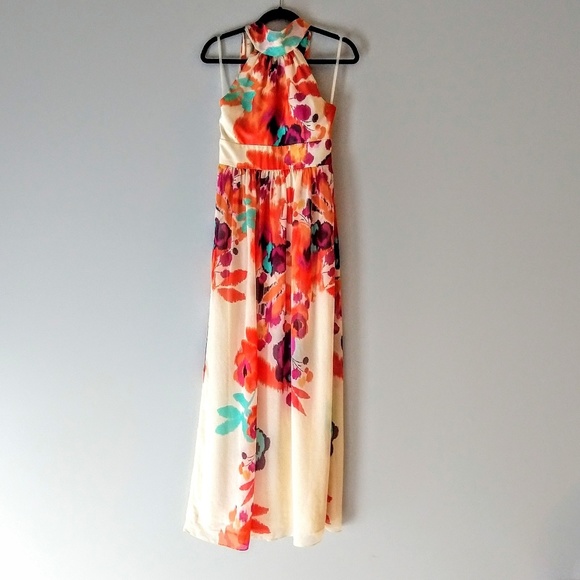 Eliza J Dresses & Skirts - Eliza J Halter Floral Maxi Dress 4